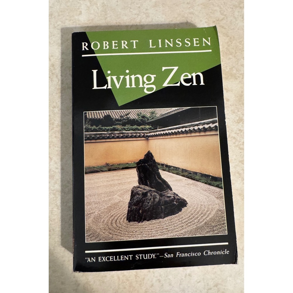 Living Zen Robert Linssen Grove Press Evergreen Edition 1988 Paperback Buddhism